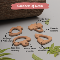 Wooden Teethers - Vegetables