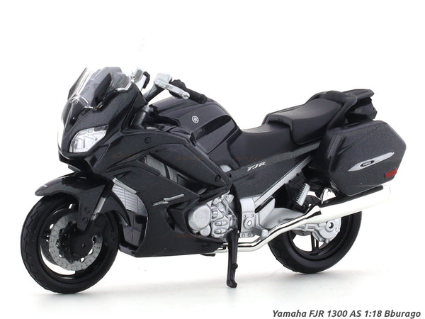 Yamaha FJR 1300 AS Black 1:18 Bburago diecast scale model bike - licensed