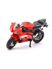 Yamaha Mini Diecast Bike Metal Model Motorcycle - Red (MD-17)