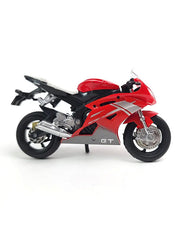 Yamaha Mini Diecast Bike Metal Model Motorcycle - Red (MD-17)