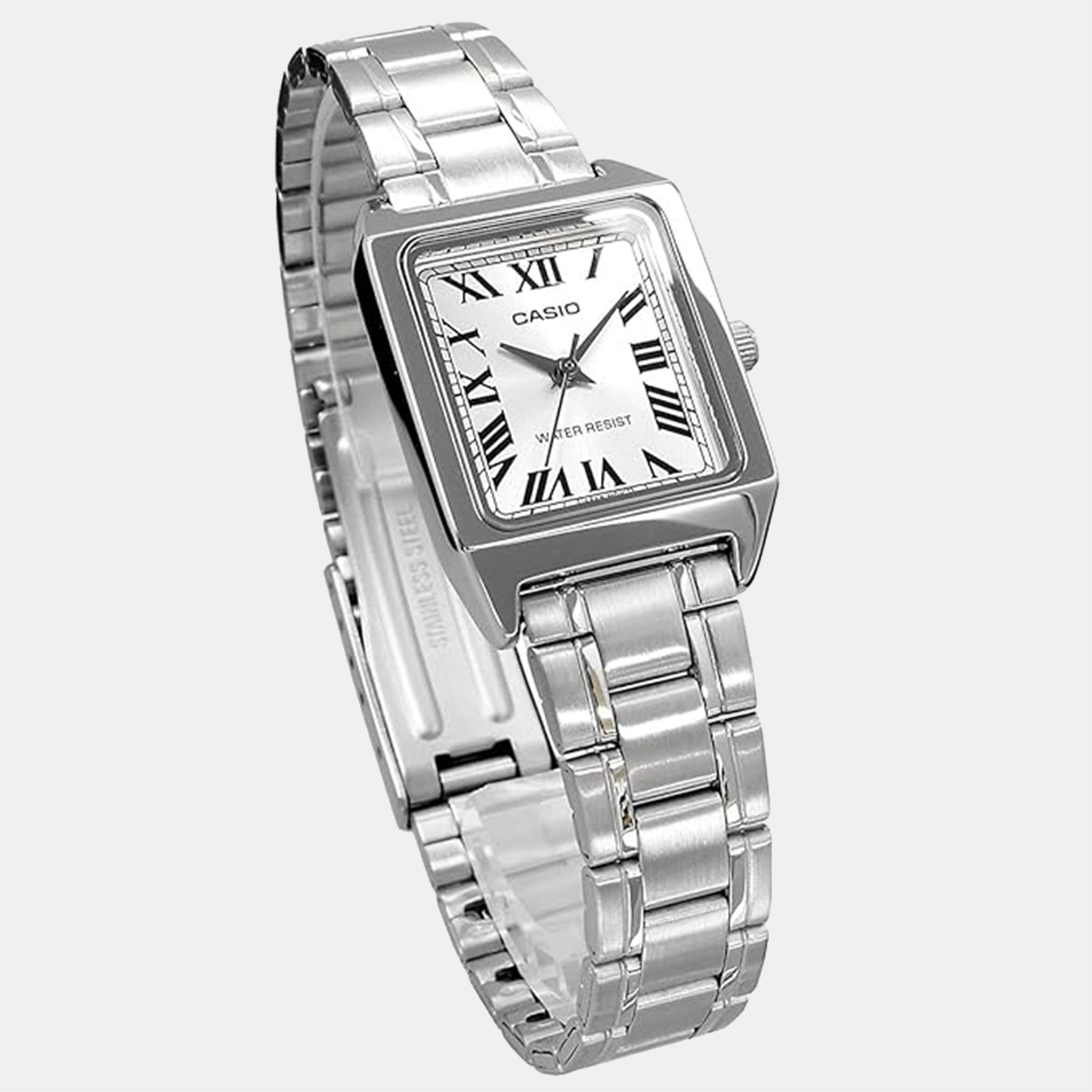 Enticer Women Quartz Silver Dial Analog Stainless Steel Watch A2282