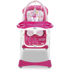 Asalvo | 13972 Elegant Trona Diseño Flor de Cerezo Japanese Design High Chair, Multi-Colour