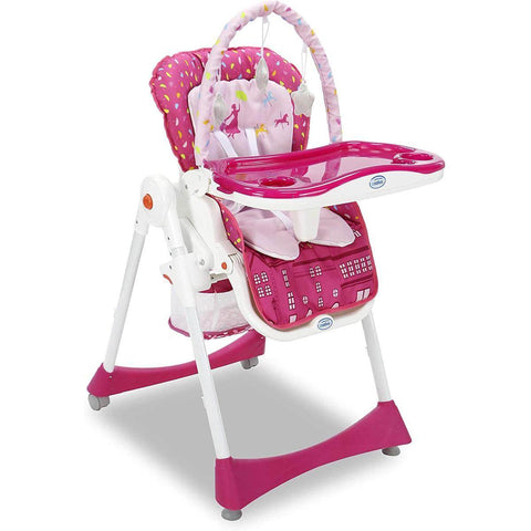 Asalvo | 13972 Elegant Trona Diseño Flor de Cerezo Japanese Design High Chair, Multi-Colour