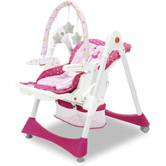 Asalvo | 13972 Elegant Trona Diseño Flor de Cerezo Japanese Design High Chair, Multi-Colour