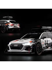 White - Audi RS6 DTM Metal Model Diecast Car Scale 1:24 -(S)