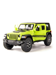 Wrangler Jeep Diecast Model Car – Scale 1:32 - Alloy Pull Back Toy with Lights & Sound | Off-Road Vehicle Collectible Gift for Kids - TV4896