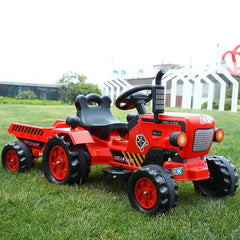Brand New Battery Operated Red Ride on Tractor for Kids |  with Powerful Motor System