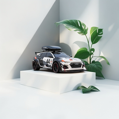 White - Audi RS6 DTM Metal Model Diecast Car Scale 1:24 -(S)