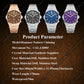 【Limited Edition 300pcs】Hammer Dial Big Date Automatic Winding Gold Brown Chiming Watch Lucky Harvey