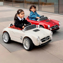 Kids Electric Vintage Mercedez Benz Ride On Sports Car