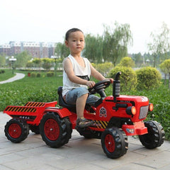 Brand New Battery Operated Red Ride on Tractor for Kids |  with Powerful Motor System