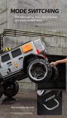 PATOYS | 12V 4 Wheel Drive 2 Seater Electric Battery Operated Ride on Jeep Truck for Kids Up to 8 Years KP906 (Colour May Vary)