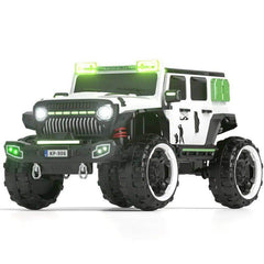 PATOYS | 12V 4 Wheel Drive 2 Seater Electric Battery Operated Ride on Jeep Truck for Kids Up to 8 Years KP906 (Colour May Vary)