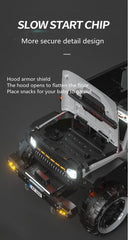 PATOYS | 12V 4 Wheel Drive 2 Seater Electric Battery Operated Ride on Jeep Truck for Kids Up to 8 Years KP906 (Colour May Vary)