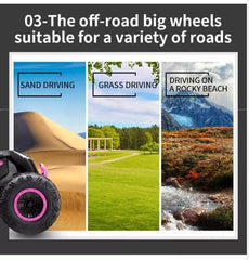 PATOYS | 24V Eva Tyre Vector X1-DLS UTV Electric Ride On Jeep For Kids