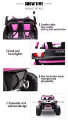 PATOYS | 24V Eva Tyre Vector X1-DLS UTV Electric Ride On Jeep For Kids