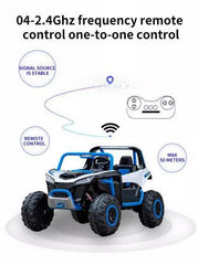 PATOYS | 24V Eva Tyre Vector X1-DLS UTV Electric Ride On Jeep For Kids