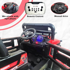 PATOYS | 4X4 Toys Jeep Battery Operated Ride on Jeep - UTV 2 – 8 Years