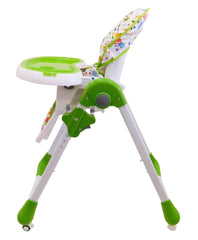 PATOYS | Asalvo 14900 High Chair with Wheels Jungle Print - Green