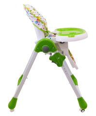 PATOYS | Asalvo 14900 High Chair with Wheels Jungle Print - Green