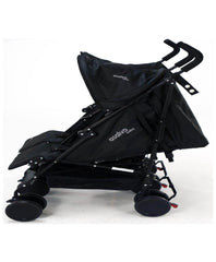 PATOYS | Asalvo Spain 14221 Double Stroller - Black