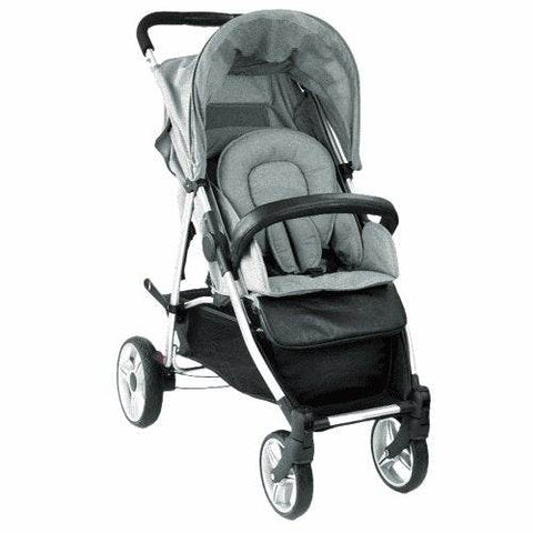 PATOYS | Asalvo Spain Moby Grey Stroller/Pram for Baby/Kids