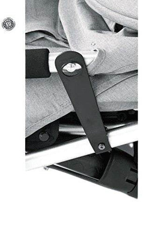 PATOYS | Asalvo Spain Moby Grey Stroller/Pram for Baby/Kids