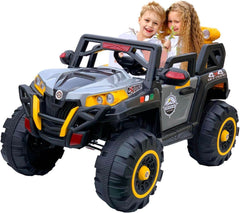 PATOYS | Battery Operated  4x4 Jeep 2188 2 speed 4 motors 4 wheel shock absorbers ride on jeep for 8 years kids