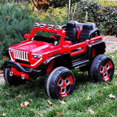 PATOYS | BDQ 1200 Jambo Size jeep 2 Seater Battery Operated 4x4 Ride on