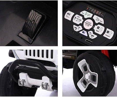 PATOYS | BDQ 1200 Jambo Size jeep 2 Seater Battery Operated 4x4 Ride on