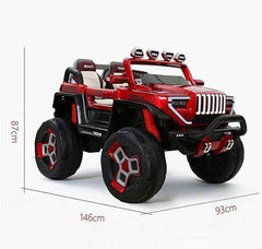 PATOYS | BDQ 1200 Jambo Size jeep 2 Seater Battery Operated 4x4 Ride on