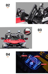 PATOYS | BJQ008 High-end Children's off- road electric car and jeep up to 9 years kids