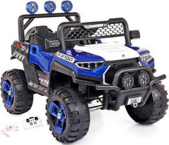 PATOYS | Electric 4X4 Jeep Car J2100 for Kids to Drive 3 to 8 Years Boys Girls (Sea Blue)