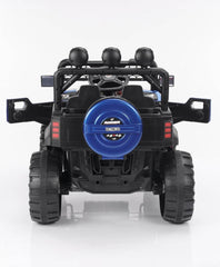 PATOYS | Electric 4X4 Jeep Car J2100 for Kids to Drive 3 to 8 Years Boys Girls (Sea Blue)