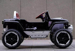 PATOYS | Hurricane Kids Jeep, Rechargeable Battery-Operated Ride on Jeep for Kids Big jeep