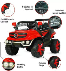 PATOYS | JM2188 ride on jeep truk upto 7 Years Kids with Remote in 12V