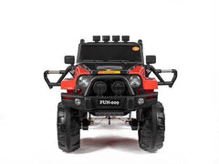 PATOYS | Kids Battery Operated 4x4 Big Size Jeep 12V Battery Jeep Battery Operated Ride On Jeep