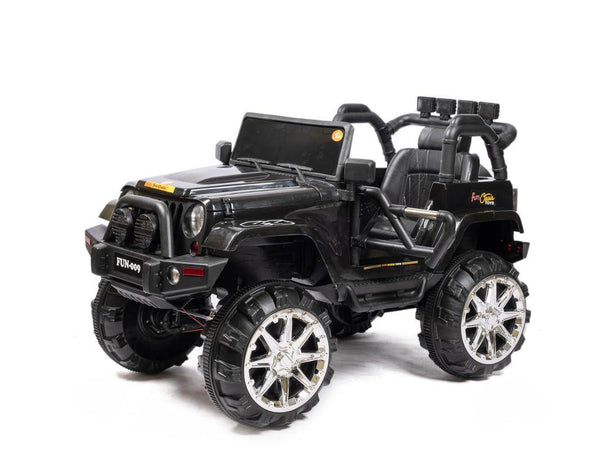 PATOYS | Kids Battery Operated 4x4 Big Size Jeep 12V Battery Jeep Battery Operated Ride On Jeep