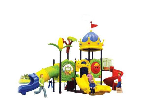 PATOYS | Made Multi Play System Castle Tunnel Play Yard