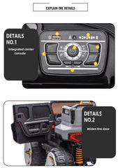 PATOYS | Polaris 5388 12V UTV Kids Jeep Heavy Duty Massive Ultra Jumbo size With 150 Kg Weight Capacity