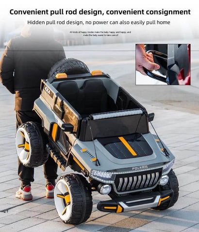 PATOYS | Polaris 5388 12V UTV Kids Jeep Heavy Duty Massive Ultra Jumbo size With 150 Kg Weight Capacity