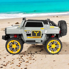 PATOYS | Ultra Jumbo Kids 12V Jeep 5 Motor 3 Seater Remote Control Ride On Big Size 4*4 Jeep