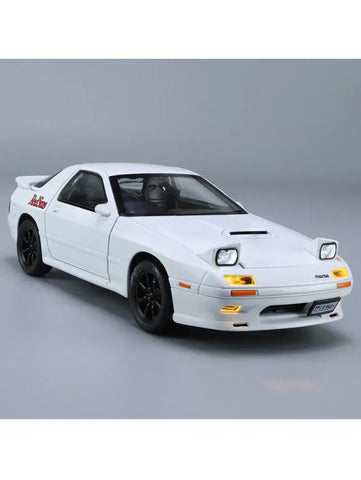 White - Mazda RX-7 Elite Metal Diecast Car - Scale 1:32 - TV5395
