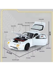 White - Mazda RX-7 Elite Metal Diecast Car - Scale 1:32 - TV5395