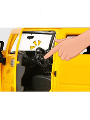 Yellow - Hummer H2 Diecast Car – Premium Metal Collectible Model with Light & Sound | Die-Cast Toy Vehicle for Kids & Collectors - Scale 1:24 - MD1442.