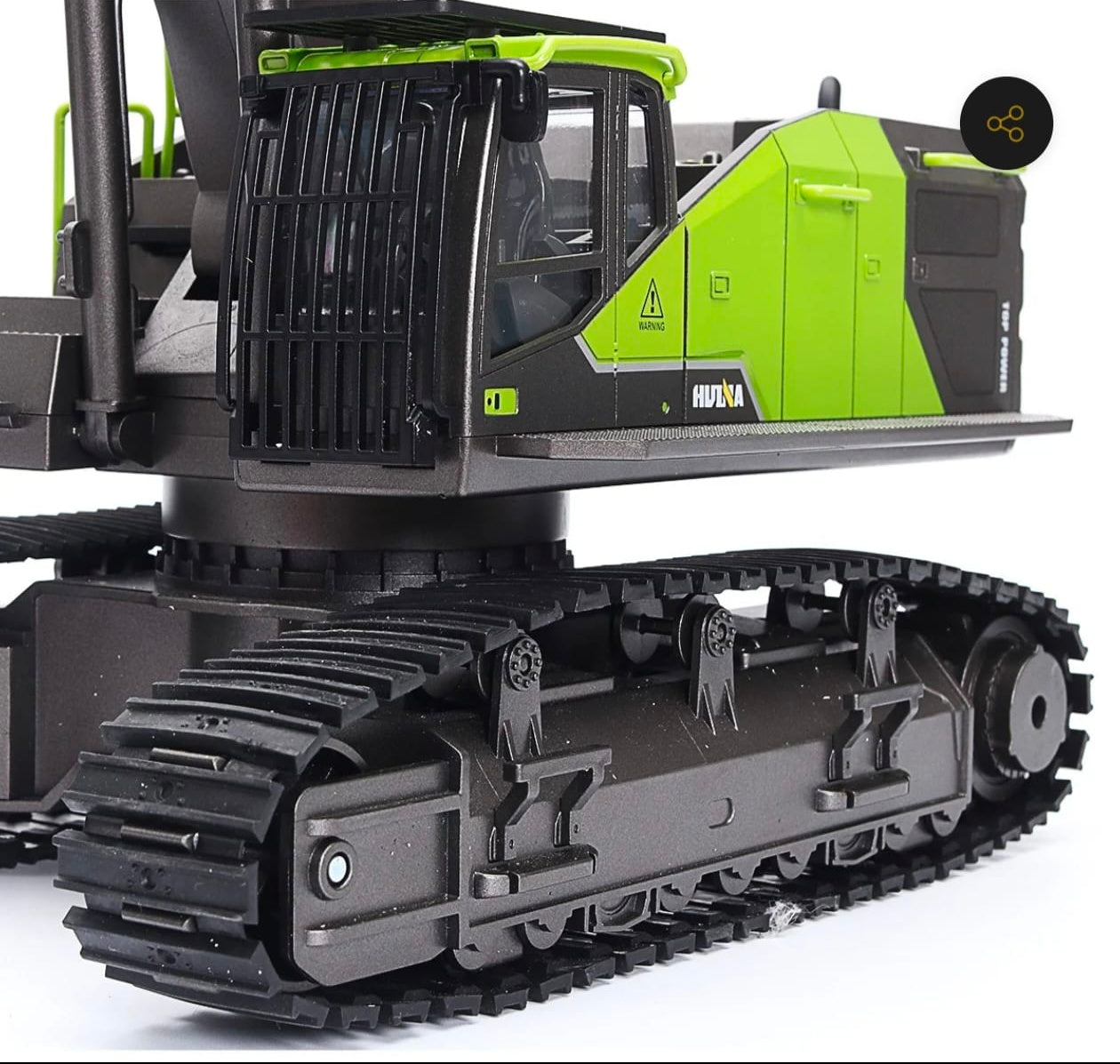 Huina 1593 1:14 Scale RC Excavator – Full Metal Hydraulic-Style Construction Vehicle