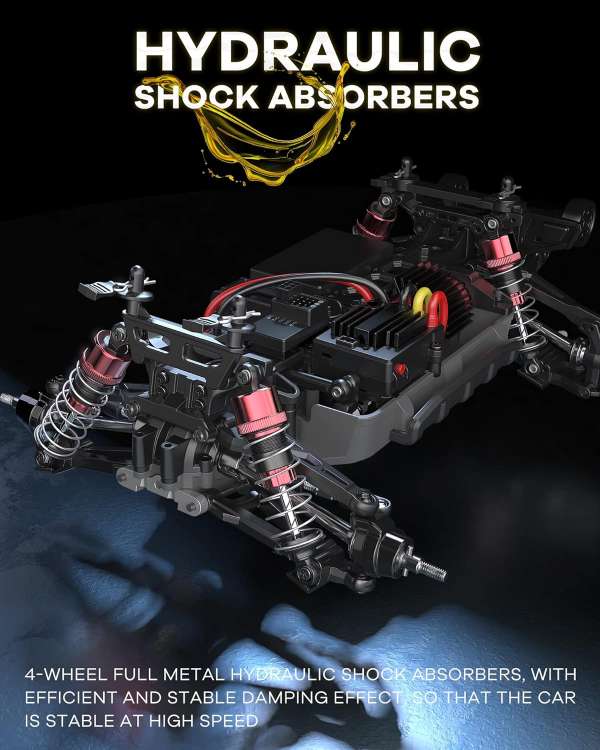 MJX Hyper Go 16209 1/16 Brushless RC 4WD High Speed Off-Road RC Monster Truck