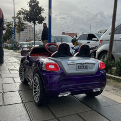 Rolls Royce Rechargeable Ride on Car for Kids & Toddlers with Remote Control - Purple