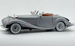 1936 Mercedes-Benz 500K 1:18 roadster  diecast scale model car - Big Size