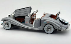 1936 Mercedes-Benz 500K 1:18 roadster  diecast scale model car - Big Size